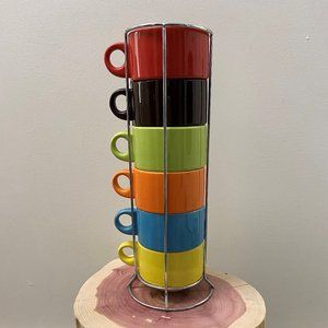 Pier 1 Stacked Mugs